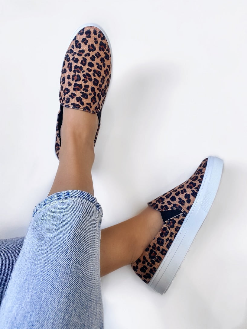 slip on animal print